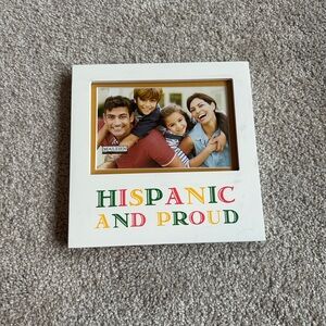 Hispanic and Proud Photo Frame Malden White  from Target Hispanic heritage month
